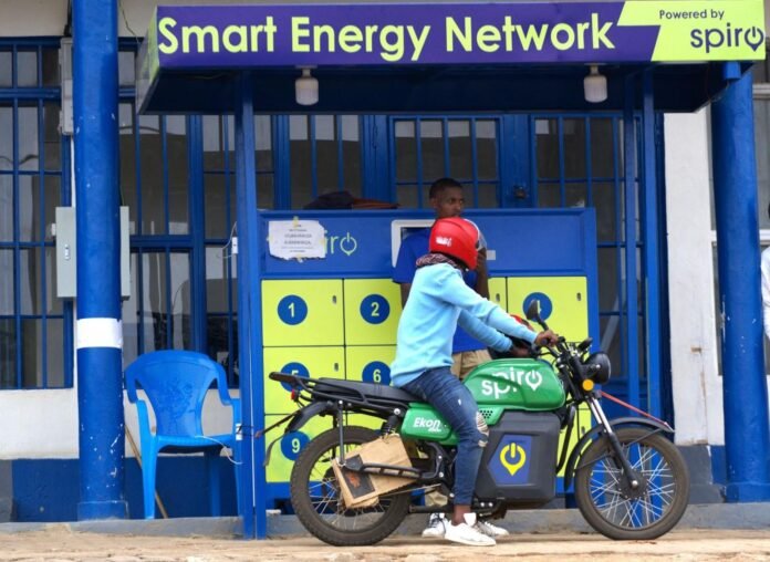 Spiro electric motorcycles and battery-swapping infrastructure expanding across Africa after a $215 million funding round