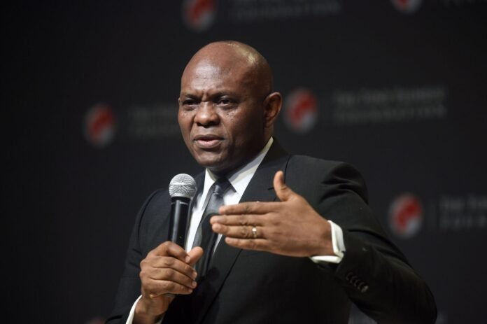 Tony Elumelu, Chairman of Heirs Holdings and leading African entrepreneur and investor.